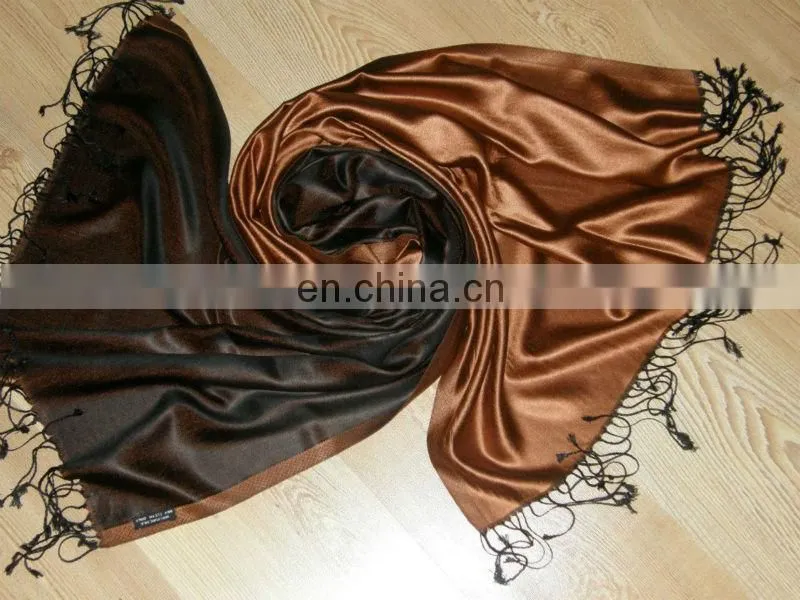 100% Silk double sided shawls 2015