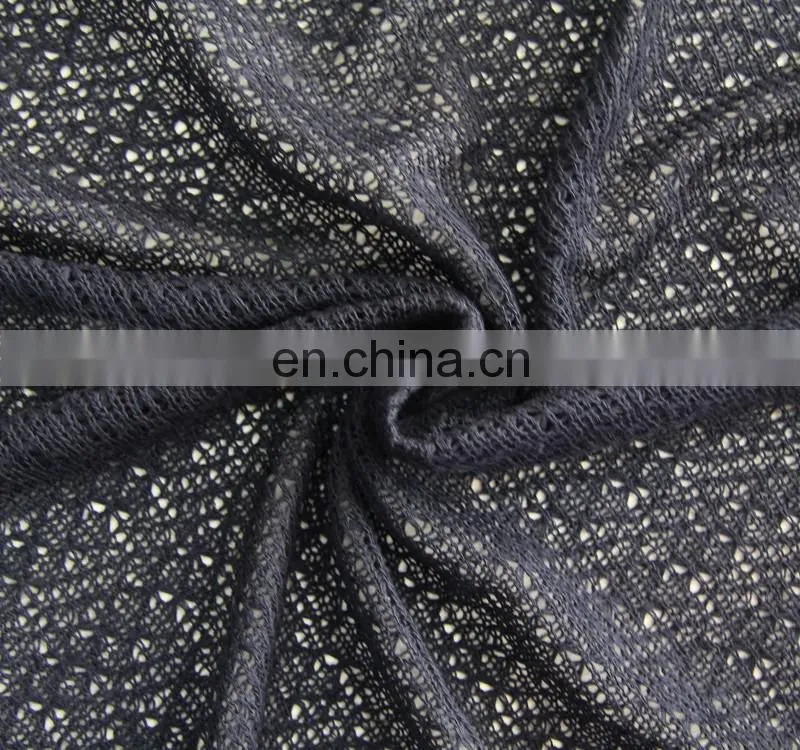 Long shade net cloth coat with lace trimmings