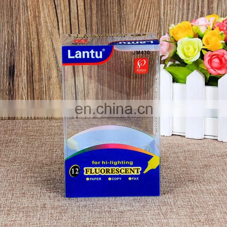 China factory wholesale pvc transparent plastic box,pvc plastic tool box with logo printing