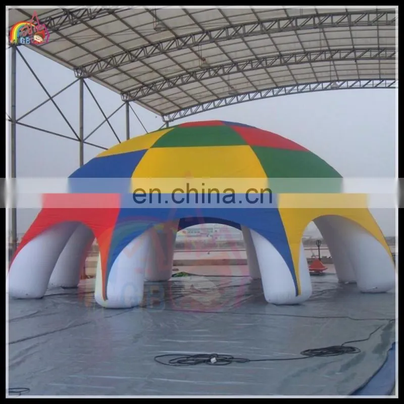 customized giant inflatable spider tent , large inflatable spider dome , big inflatable spider tent