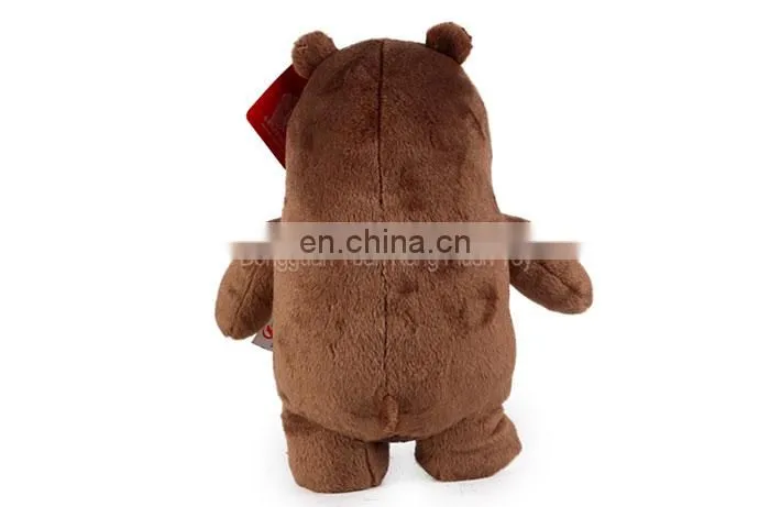 Best made cuddly brown plush stuffed bear soft toys