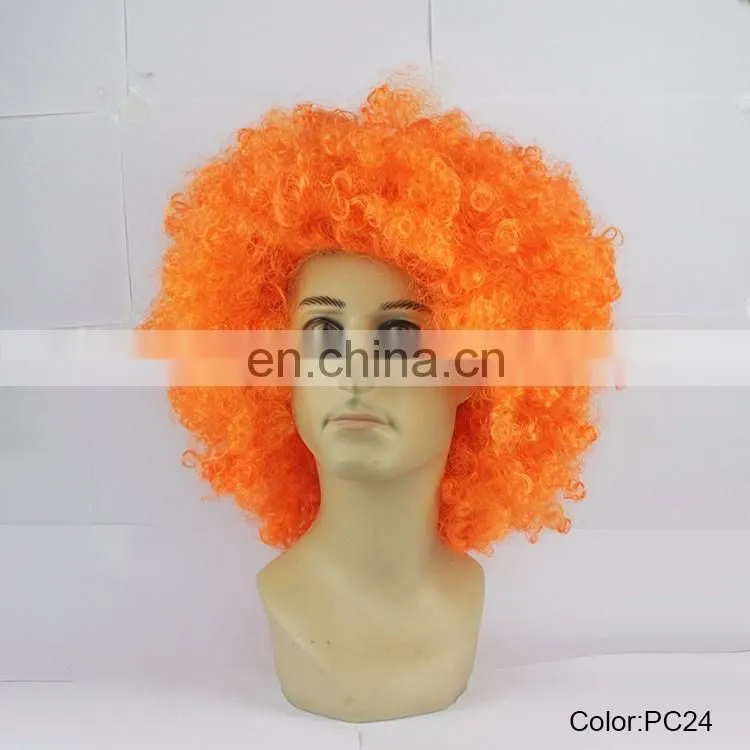 Netherlands football fans orange big wig PC24