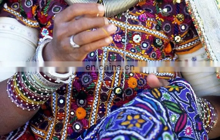 Trendy Gorgeous New Look Vintage Banjara Handmade Embroidered Colorful Clutch with tassels beaded pom traditional embroidery