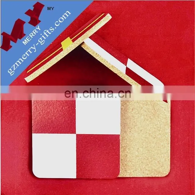 Home decoration souvenirs cup cork coaster wholesale