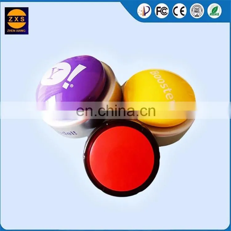 Custom Logo Printing Game music box push button easy button