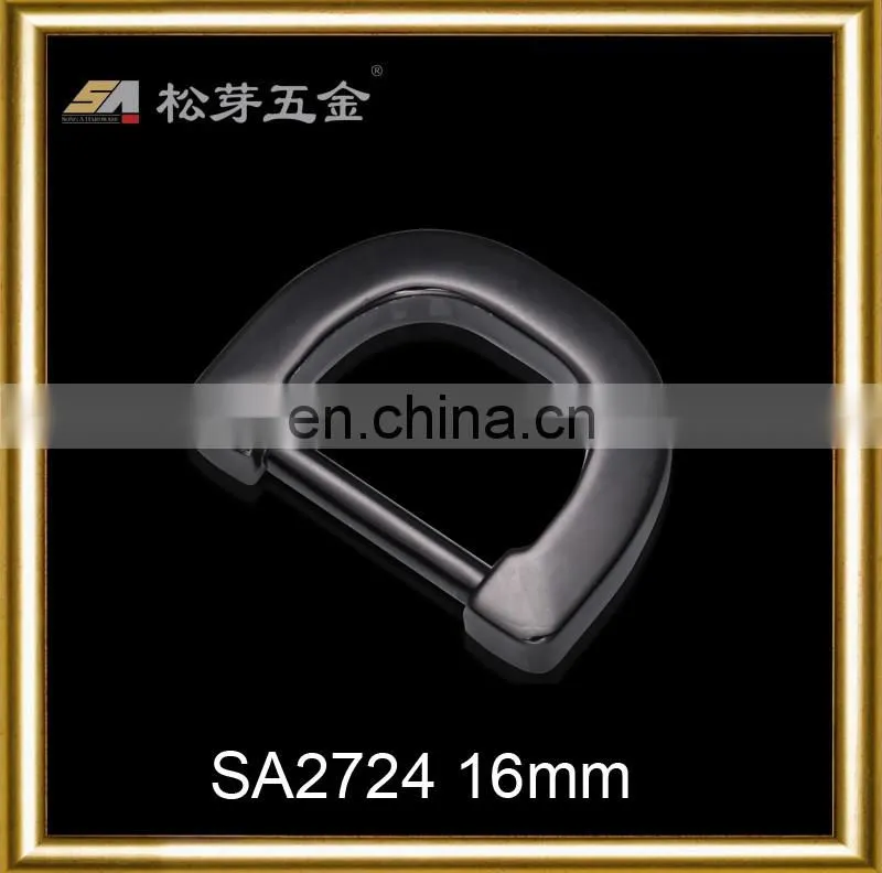 Cheap metal zinc alloy o ring d ring square ring for handbag accessory