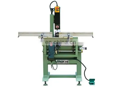PVC Windows Doors Three Axis Water Slot Milling Machine