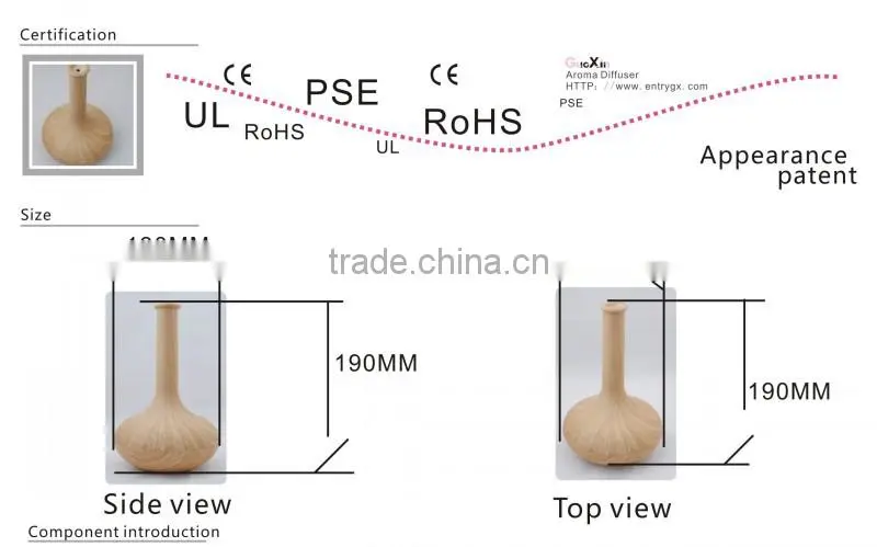 2015 fashional antique furniture & aroma diffuser for home