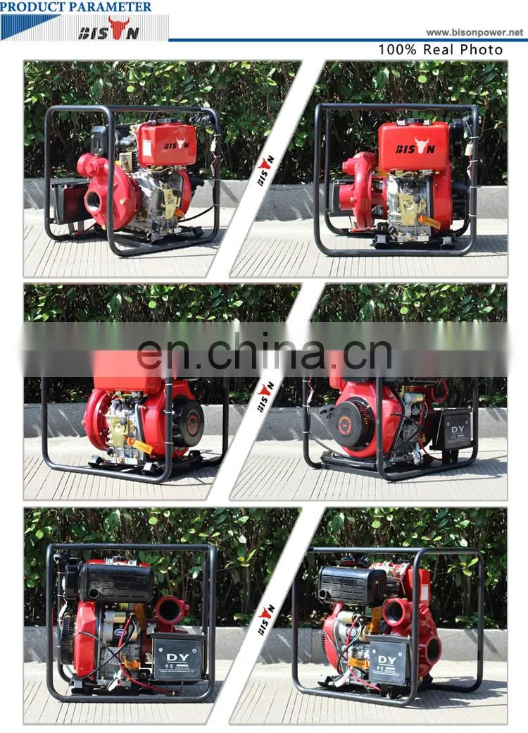 Diesel Driven Fire Extinguisher Pump Portable Fire Fighting Water Pump