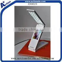 Photo Frame Digital Table Alarm Clock with Penholder for Christmas Gifts