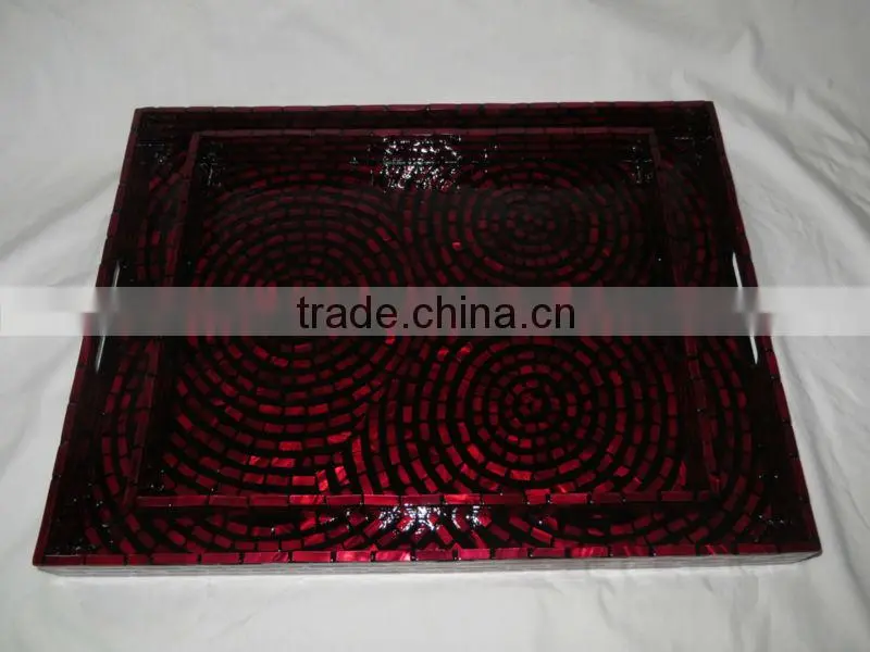 mother of pearl tray