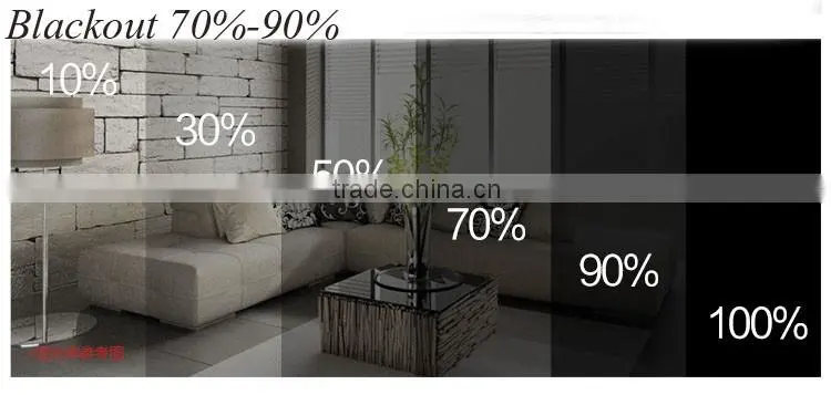 Fabric embroidered curtain for home