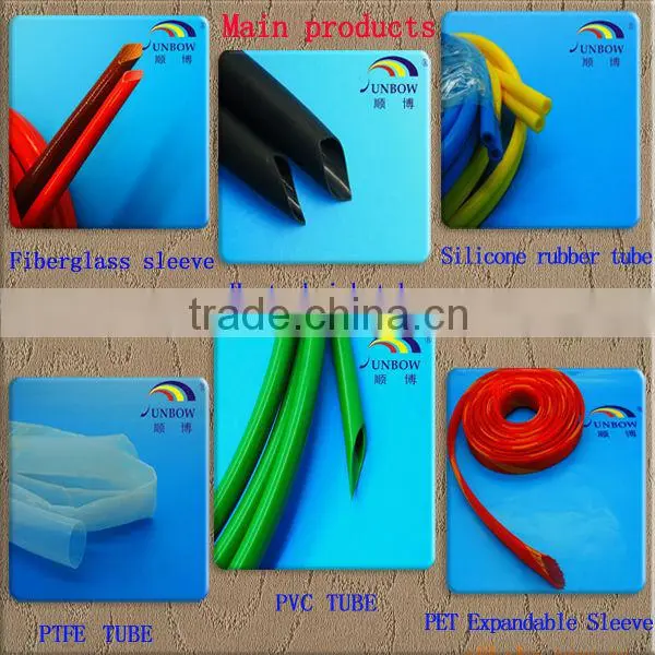 Double insulation tube with glassfiber and thermal plastic epoxy resin