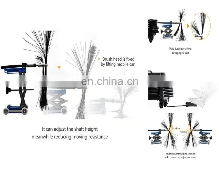 Air Conditioning Duct Cleaning Equipment With Vacuum