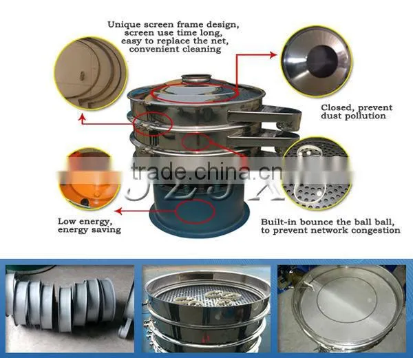 China automatic rotary nice corn sieve shaker