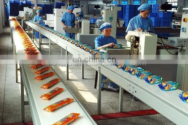 Factory Automatic Soft Hard Biscuit Cookie Making Line