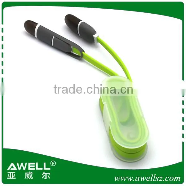 2016 hot sale made in china usb 2.0 cable led flow micro usb cable for Android