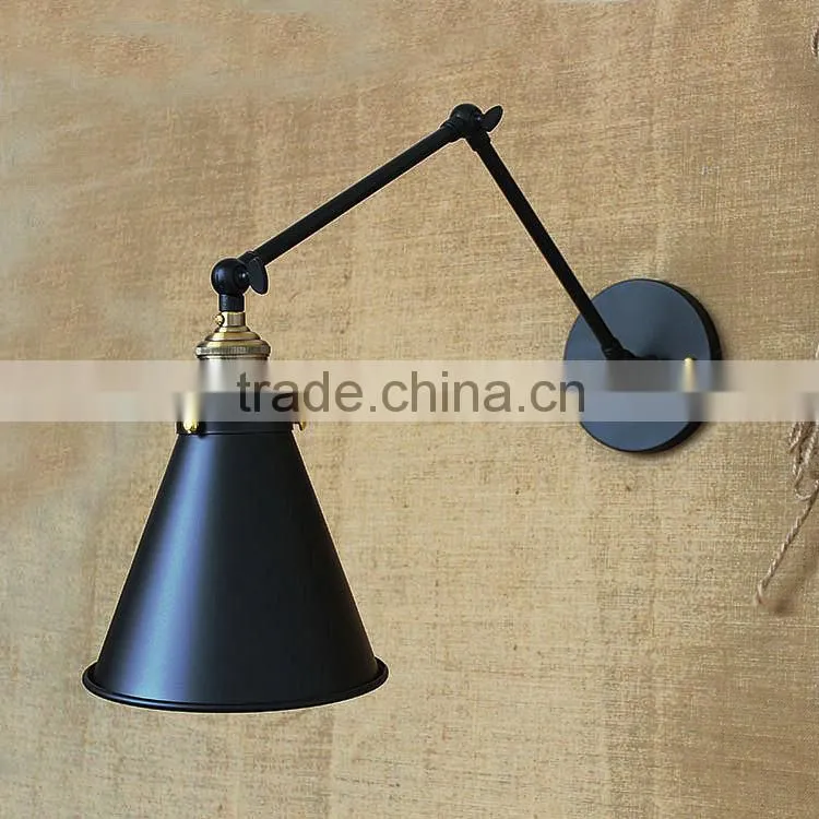 Adjustable Iron LED Wall Light Bedroom Wall Sconce
