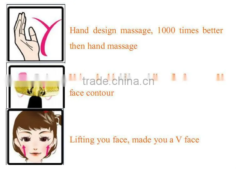 Handle 24K Gold Beauty Bar Facial Massager