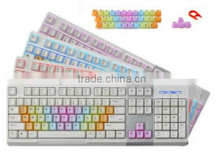 Wired Good Touch Feeling Low Voice Gaming Backlit Mechanical keyboard