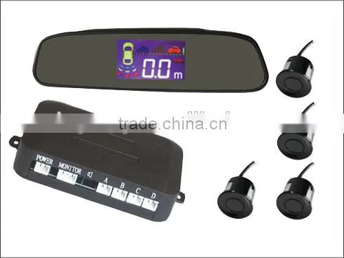 Auto reversing parking sensor with lcd display easy to install