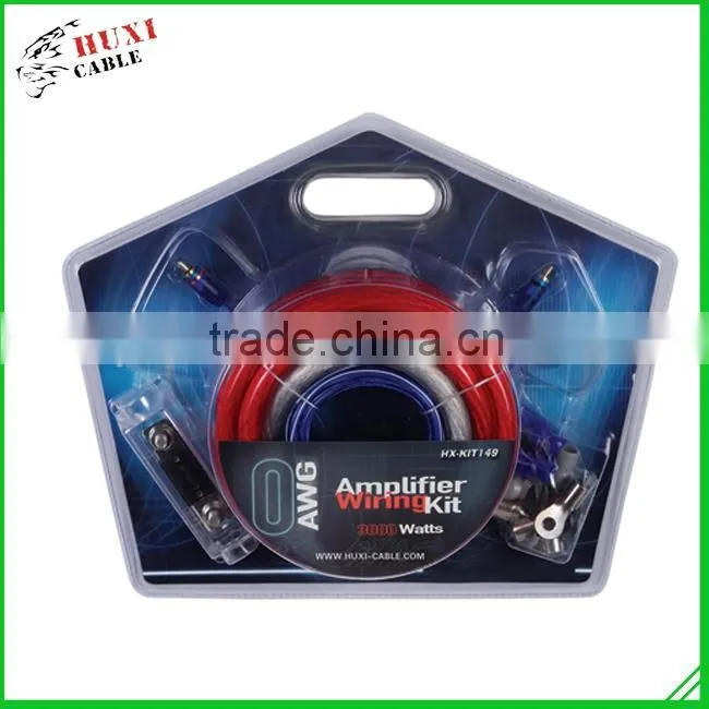 Cheap Goods From China 4GA/AWG Car Amp Stereo Amplifier Installation Car Audio Wiring Kit