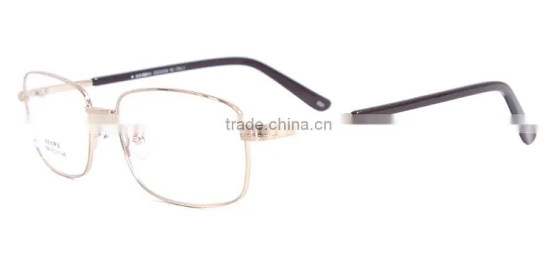 Full Rim Metal Big Square New Style 2015 Reading Spectacle Frames Eyeglasses In Wholesales Price