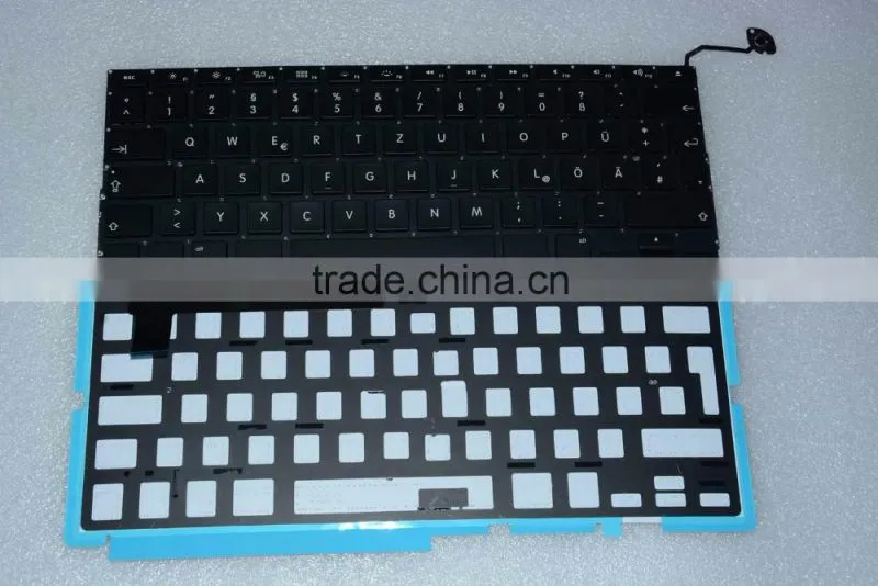 Germany keyboard Replacement LED Backlight For Macbook Pro A1286 2008-2012