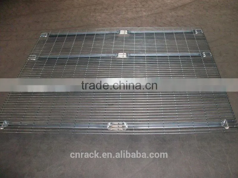 super loang wire mesh deckingfor pallet rack