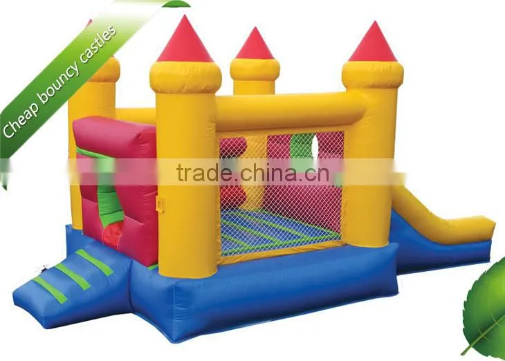 Playground inflatable castle bouncer, cheap bouncy castles