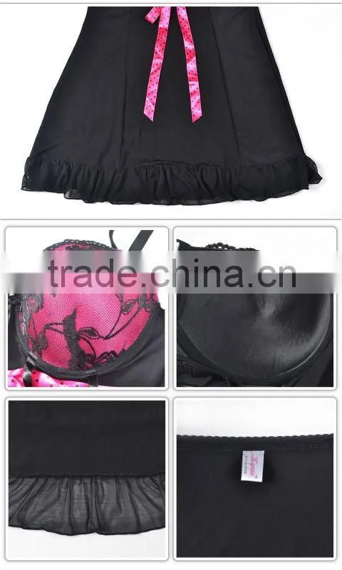Sexy hot lacy lingeries short babydolls 5008