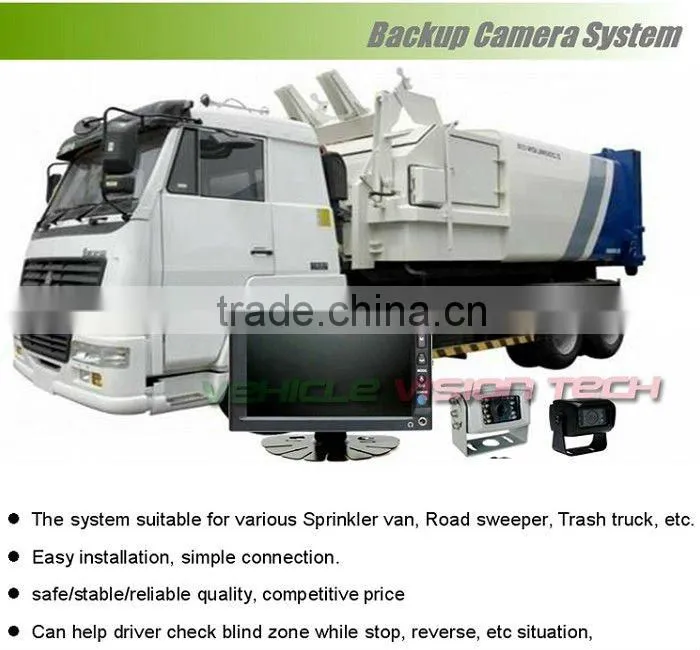 RV-5600V 5.6" High Definition Screen 360 degree car camera system for Vans/trucks/buses/motor homes