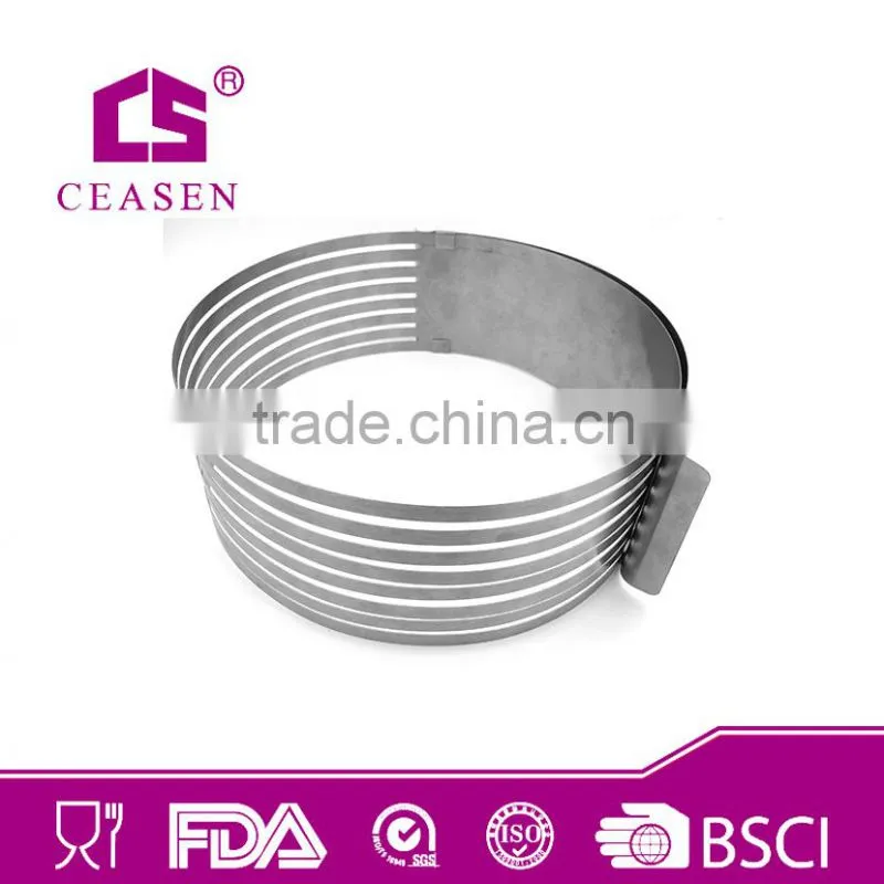 stainless steel heart shape mold extensible cake mold