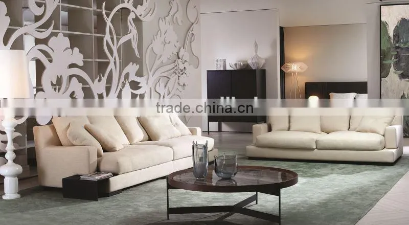 2015 Modern Design leather sofa Top Grain Leather furniture living room MS1205