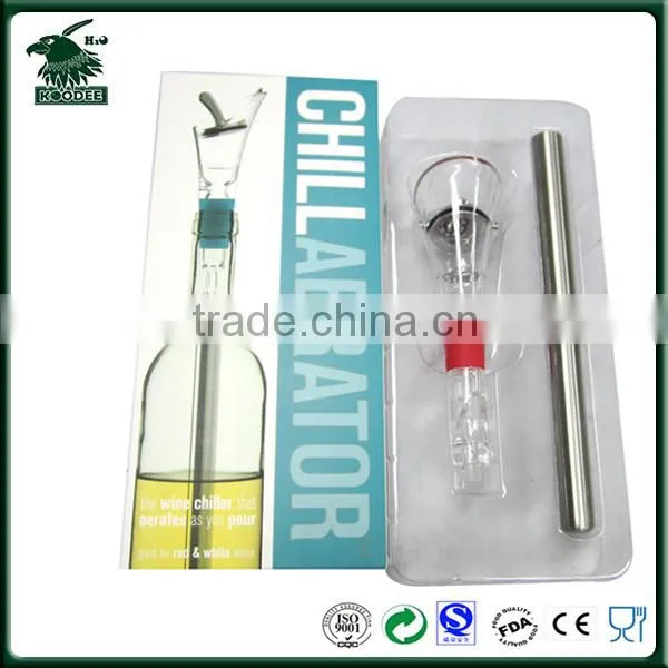 New Stainless Steel Wine Chiller /wine Cooling Stick/wine Accessory
