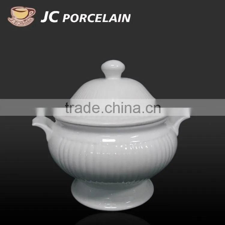 ceramic soup tureen ladle
