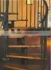 stainless steel straight staircase