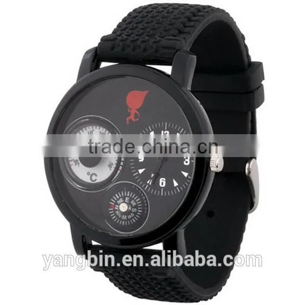 Unique type custom design free logo sport watch 2015