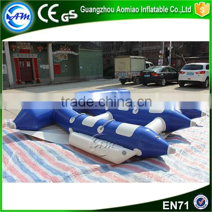 Cheap inflatable raft fishing boat for sale inflatable flying fish tube towable