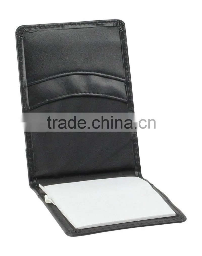 Business Card Slots Pen Holder Personal Jotter Notepad Organizer