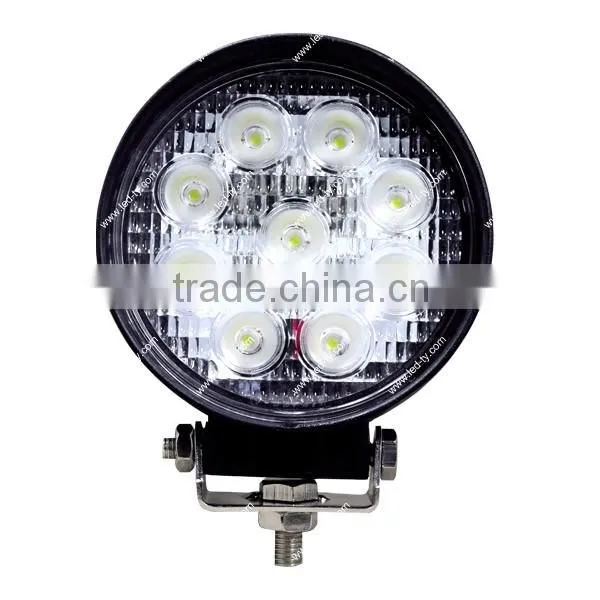 27W car truck LED work lamp 4X4 off road ATV UTV military vechile headlight