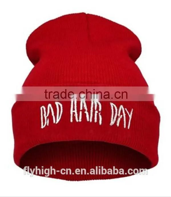 Custom Beanie Promotional Embroidered Knit Hat
