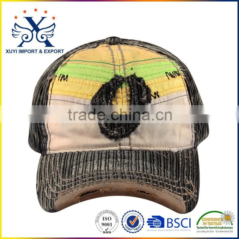custom letters logo embroidered baseball cap
