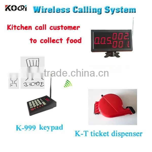 Take A Number Machine Queue management Guest Paging System Ticket Dispenser