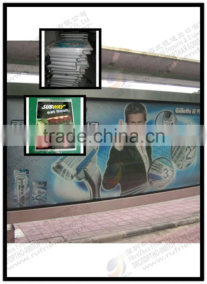 Top seller nice looking Light up EL Poster outdoor for promotional