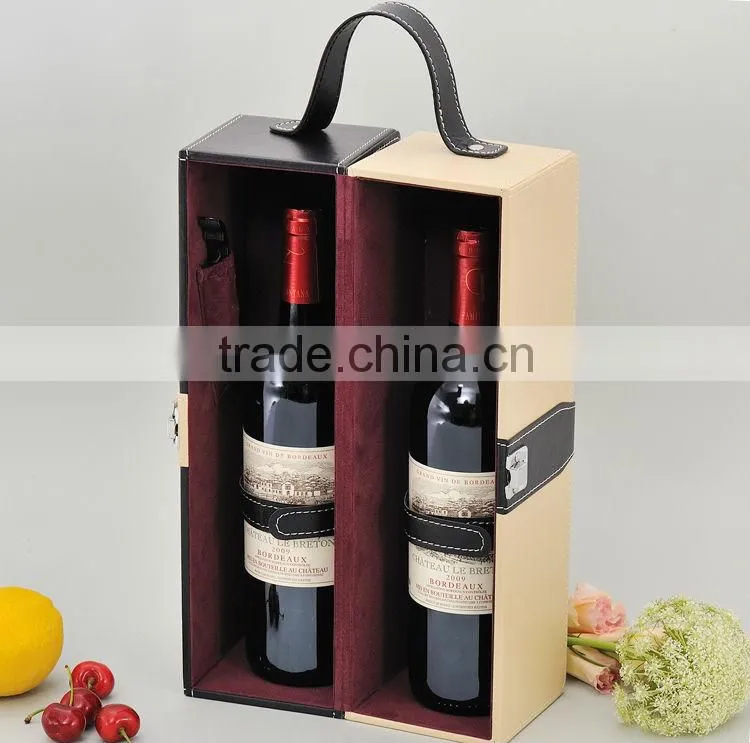 Red wine in a boxes
