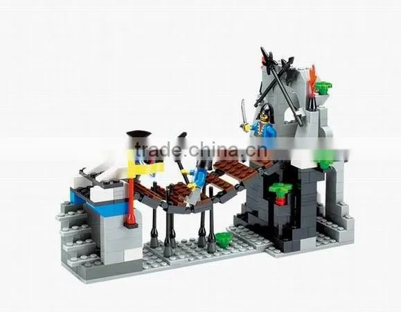 Buildig block toy brick castle