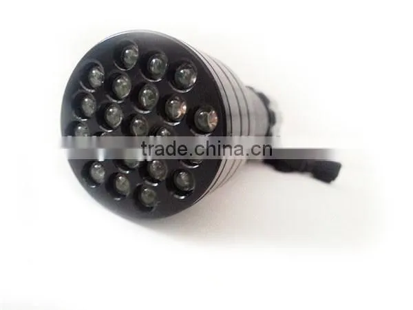 uv flashlight pet urine detector nail gel uv torch 21Led UV light