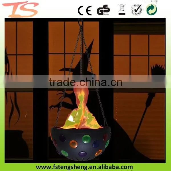 Hot sale Foshan Tengsheng TS-A002 Hanging Flame Lamp Halloween Use