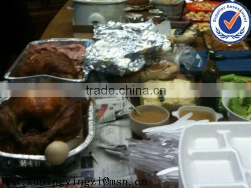 aluminum foil trays(SGS,FDA approved)